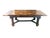 Brown Gothic Revival Oak Draw Leaf Dining Table For Sale - Image 8 of 16