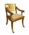 Dessin Fournir 18th C Style Dessin Fournir Neoclassical Giltwood Armchair For Sale - Image 4 of 5