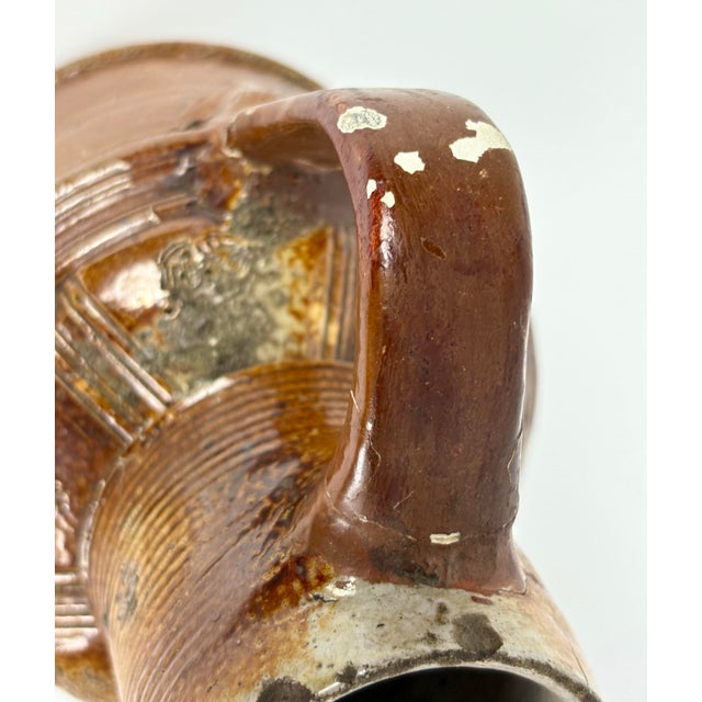 Early 1600's German Raeren Stoneware Jug For Sale - Image 9 of 11