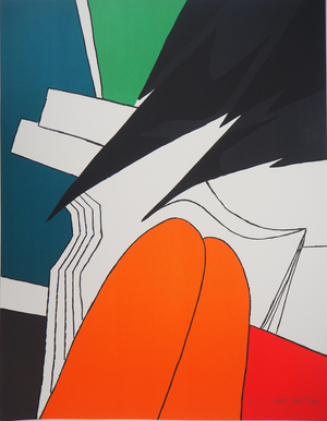 Joan Gardy-Artigas, Composition abstraite, Lithograph
