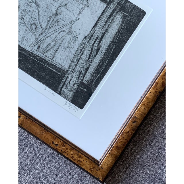 1974 Original Artist Proof Etching by Arnold Shives For Sale - Image 4 of 8