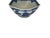Vintage Large "Blue Canton" Porcelain Deep Square Fruit / Centerpiece Bowl - 9" Portugal 1980s-1990s For Sale - Image 4 of 7