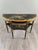 Black 20th Century Louis XVI Style Painted Half-Moon Console For Sale - Image 8 of 12