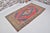 Handwoven Vintage Oushak With Faded Geometric Medallion For Sale In Phoenix - Image 6 of 10
