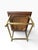 • Drexel Heritage (Sun Coast line) • Materials: Solid wood/teak or walnut frame, golden brass-finished metal legs, a woven...