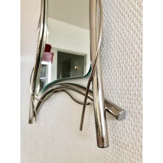 Free-Form Mirror, Italy, 1970s For Sale - Image 3 of 9