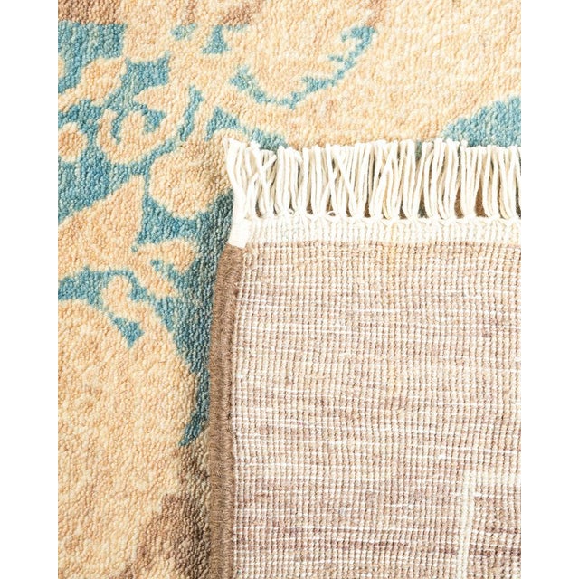 2010s Mogul Collection Hand-Knotted Area Rug - Brown 4' 1" x 5' 10" For Sale - Image 5 of 9