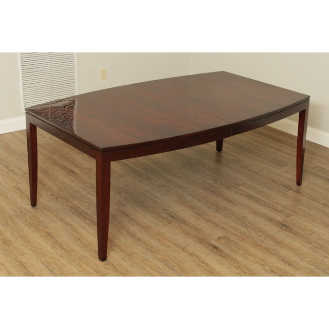 Stickley "Metropolitan Collection" Solid Cherry Boat Shaped Dining