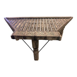 19th Century Indian Bullock Ox Cart Table Coffee Table