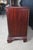 Thomasville Late 20th Century Thomasville Flame Mahogany Bow Front Dresser W Trifold Mirror & Jewelry Case For Sale - Image 4 of 18