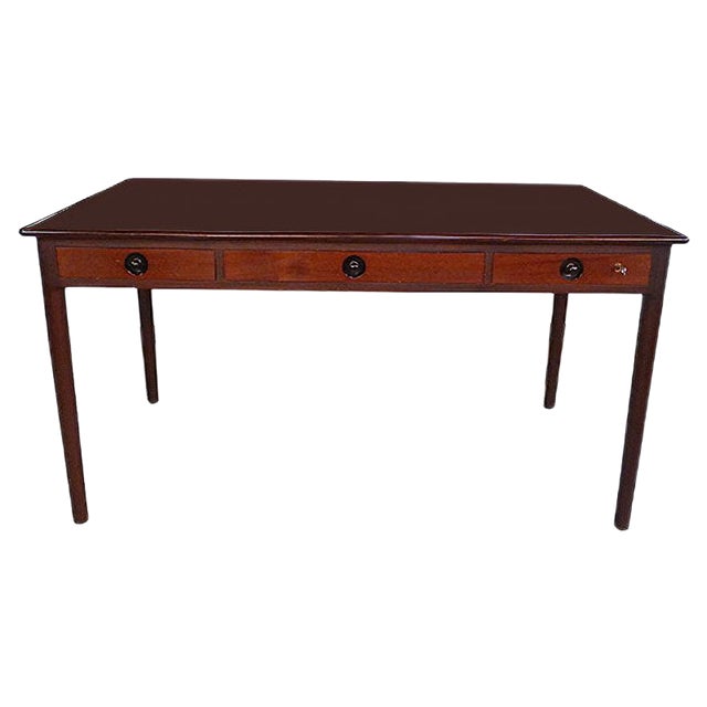 Mahogany Desk by Hans J. Wegner for PP Møbler For Sale