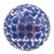 21st Century Blue Pulegoso Disco Sputnik Chandelier by Fabio Ltd For Sale