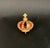 Rare small antique religious crown in carved and gilt wood, probably Iberian and possibly Spanish, dating from the 18th...