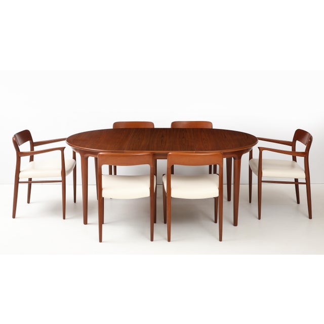 Niels Otto Moller Model 77 & 56 Teak Dining Chairs Set of 10 For Sale - Image 16 of 18