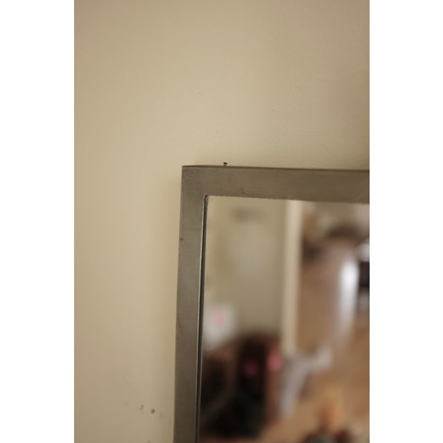 1936 Pewter Mirror by Nils Fougstedt For Sale In New York - Image 6 of 11