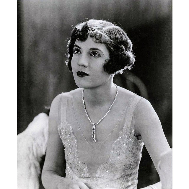 Felice Aquadro Listed 1865-1950 Flapper Girl - 1920's Oil (Daisy Buchanan?) For Sale - Image 6 of 6