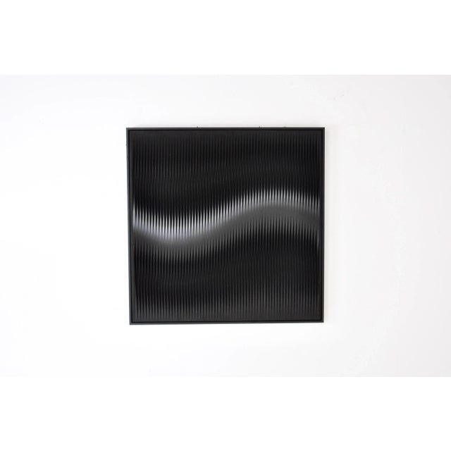 Michael Scheers, All Black Board, 2000s, Canvas Artwork For Sale - Image 6 of 6