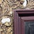 Vintage Carved Wood Wall Mirror For Sale - Image 4 of 4