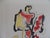 Osip ZADKINE Character Etching and aquatint (printed in the Workshops of Manuel Robbe) Signed in the plate On Arches...