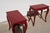Pair of Handcrafted Louis XV-Style End Tables in Mahogany With Elm Burl Tops For Sale - Image 11 of 16