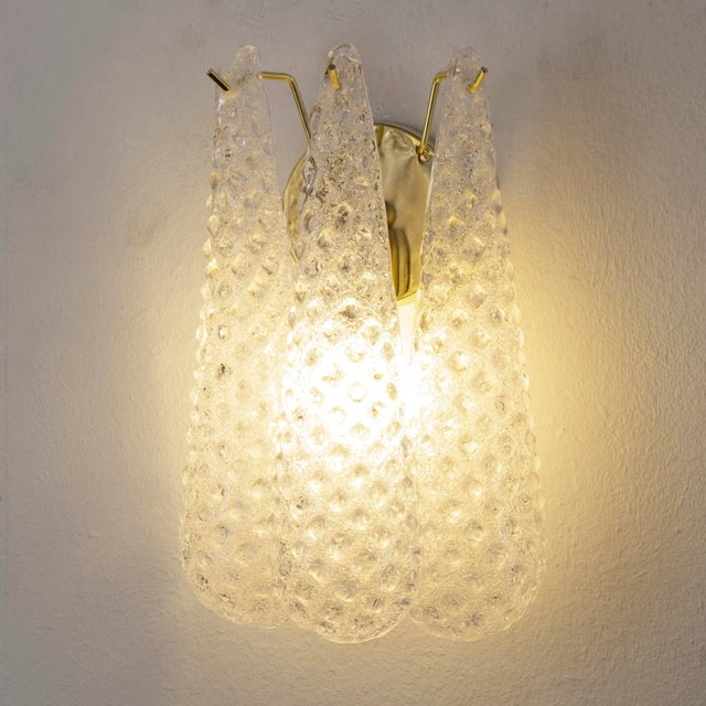 Wall Light in Murano Glass, 1990s For Sale - Image 10 of 12