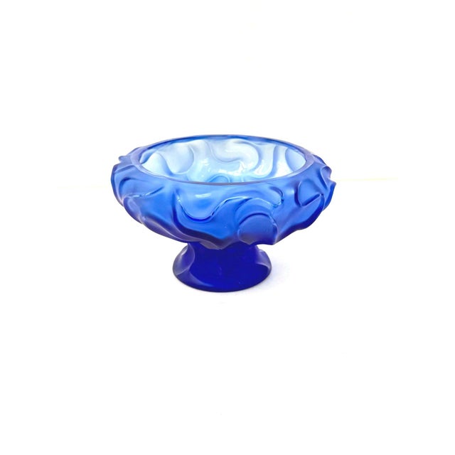 1980s Crystal Trinket Tray from Cristallerie De Haute Bretagne, France, 1980 For Sale - Image 5 of 5