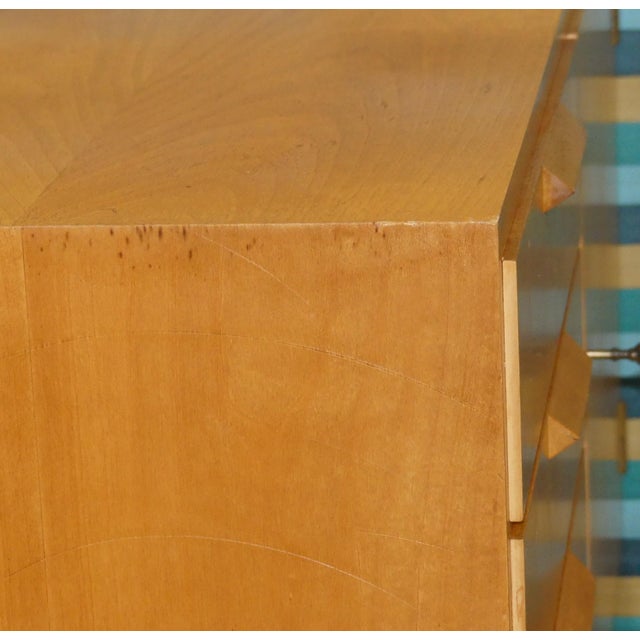 Linen Cabinet in Light Elm Wood, 1960s For Sale - Image 11 of 18