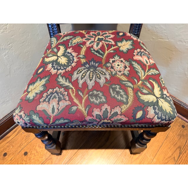 Late 19th Century Antique English Gothic Revival Carved High Back Dining Chairs – Set of 8 For Sale - Image 11 of 12