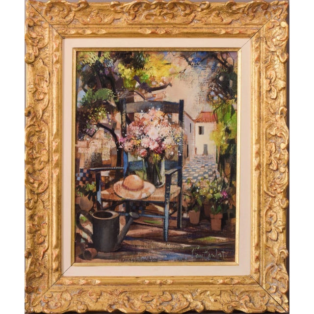 A truly entrancing painting by this fascinating artist. Having been deaf since an early age, robert vernet bonfort depicts...