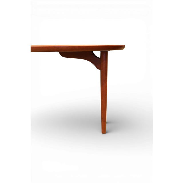 Mid-Century Modern Vintage Danish Coffee Table in Teak by Anton Kildeberg, 1960s For Sale - Image 3 of 17