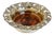 Large Vintage Late 20th Century Silver-Plate Towle Champagne/Wine Bottle Coaster With Intricate Grape Vine Design For Sale