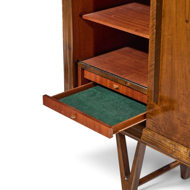 Wood Kurt Østervig Mid Century Danish Rosewood High Credenza For Sale - Image 7 of 11