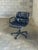 Iconic desk or office chair designed by Charles Pollock for Knoll. Extremely comfortable with soft black leather. Chair...