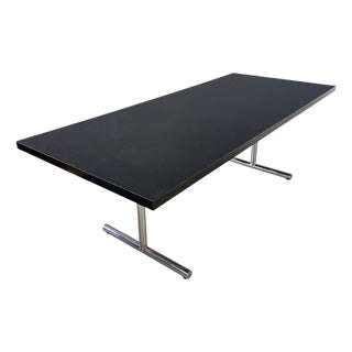 1970s Mid-Century Modern "Omega" Table Attributed to Hans Eichenberger for Stendig For Sale