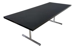 1970s Mid-Century Modern "Omega" Table Attributed to Hans Eichenberger for Stendig