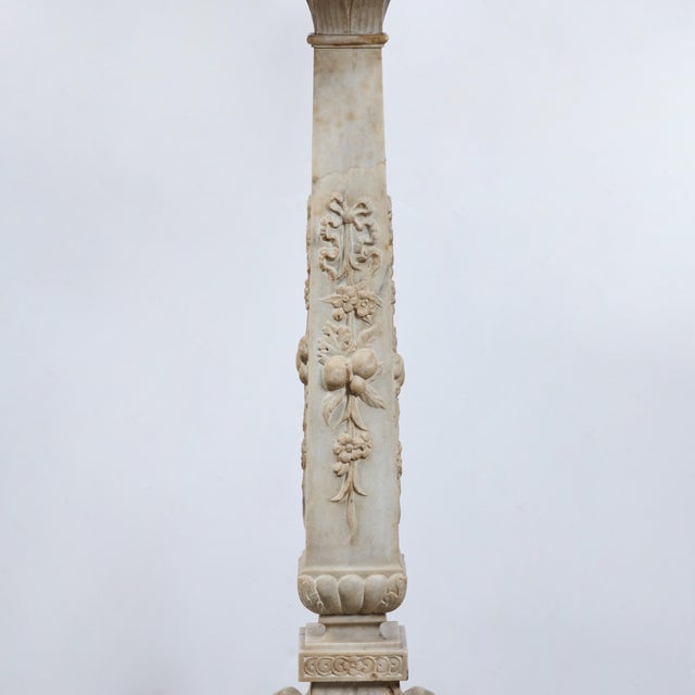 Early 19th Century Roman Marble Pedestal Table For Sale - Image 5 of 7