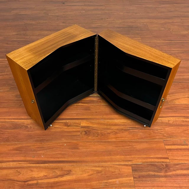 Jorgen Clausen for Brande Mobelfabrik Danish Teak Bar Cart For Sale In Seattle - Image 6 of 12