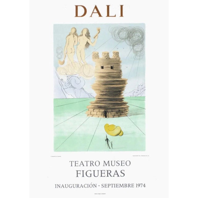 Surrealism 1970s Salvador Dali, Figueras Inauguracion Poster For Sale - Image 3 of 3
