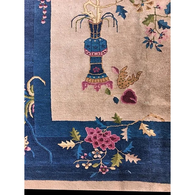 1920s Chinese Art Deco Carpet For Sale - Image 4 of 9