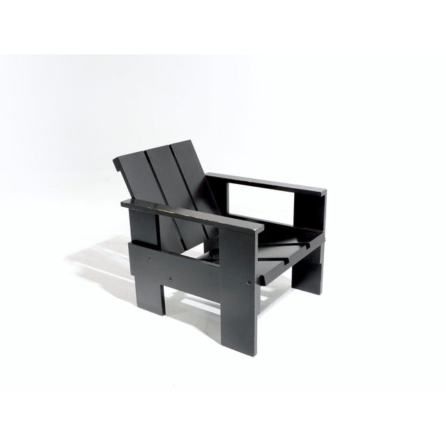 Vintage Crate Children's Chair by Gerrit Rietveld for Rietveld, 2005 For Sale - Image 11 of 18