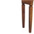 Amber Oak-Finish Mango Wood Curved Console Table For Sale - Image 4 of 7