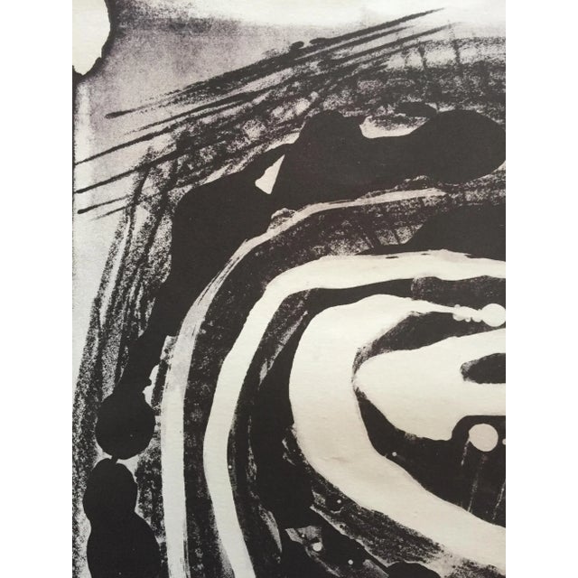 Abstract Stone Lithograph 1950s San Francisco Printmaker For Sale - Image 4 of 7