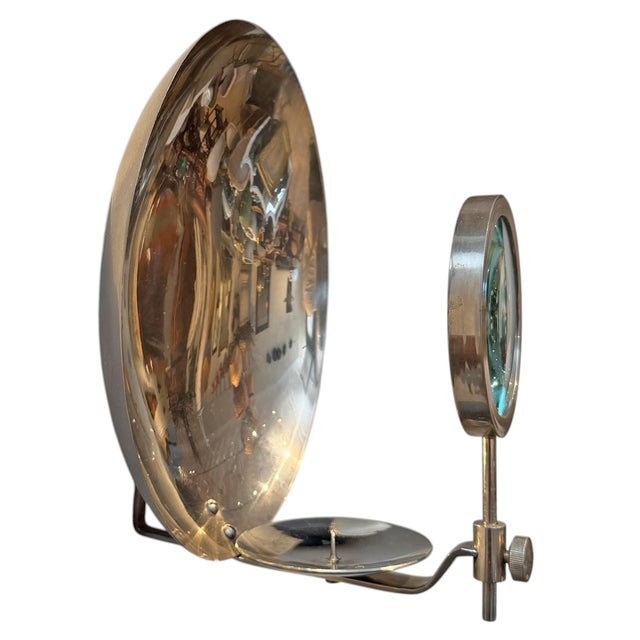19th Century American Parabolic Magnifying Medical Candle Sconce For Sale - Image 15 of 18