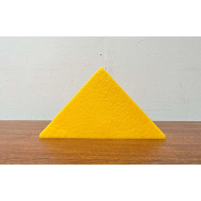 Postmodern Yellow Prism Shape Floor or Table Lamp from Heico, 1980s For Sale - Image 9 of 18