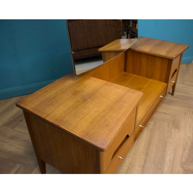 Wood Mid-Century Walnut Dressing Table from Younger, 1960s For Sale - Image 7 of 11