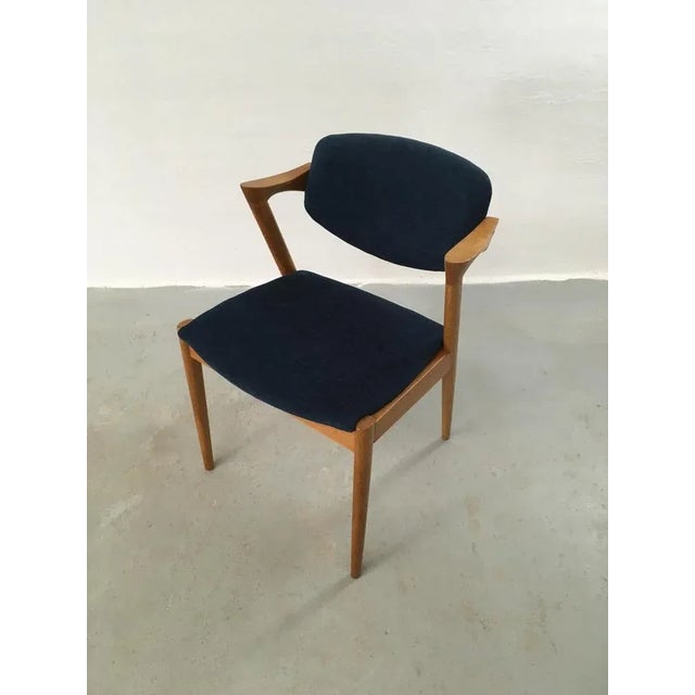 Oak Dining Chairs by Kai Kristiansen for Andersen Møbelfabrik, Customizable Reupholstery, 1960s, Set of 6 For Sale - Image 4 of 12