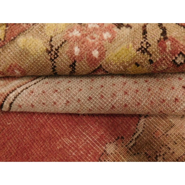 1930s Hand Knotted Turkish Area Rug For Sale - Image 9 of 13