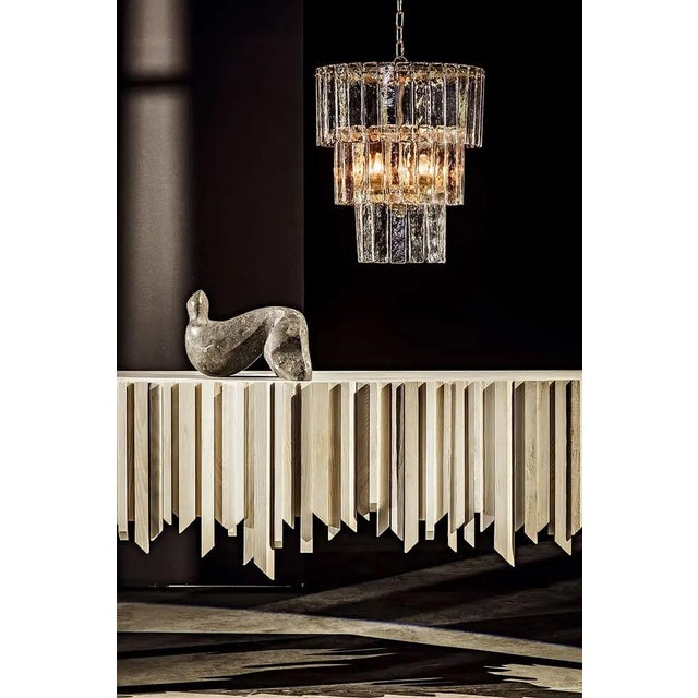 Not Yet Made - Made To Order NOIR Bruna Chandelier, Small, Metal with Brass Finish For Sale - Image 5 of 6