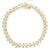 Yellow Plated Sterling Silver Round-Cut Diamond Bracelet (0.5 cttw, H-I Color, I2-I3 Clarity) For Sale