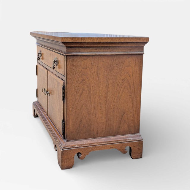 Pair of Thomasville Mid-Century Wood Nightstands For Sale - Image 16 of 18
